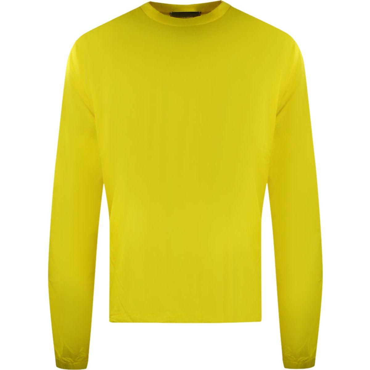 Leuchtend gelbes Langarm-T-Shirt
