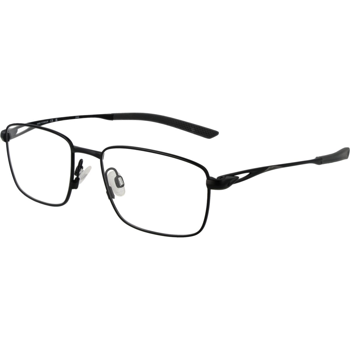 Rechteckige Vollrand-Metallbrille