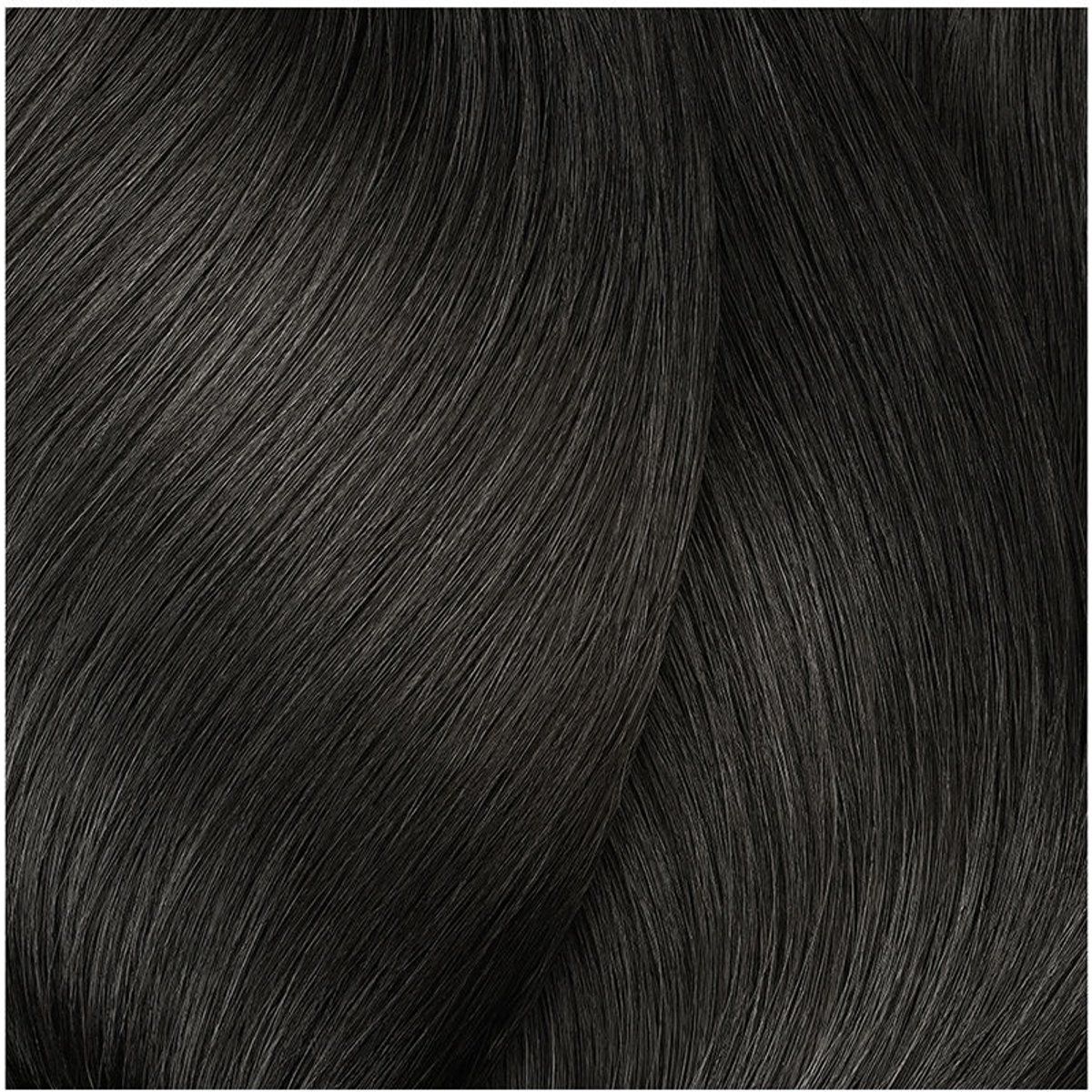 Dunkelbraune permanente Haarfarbe