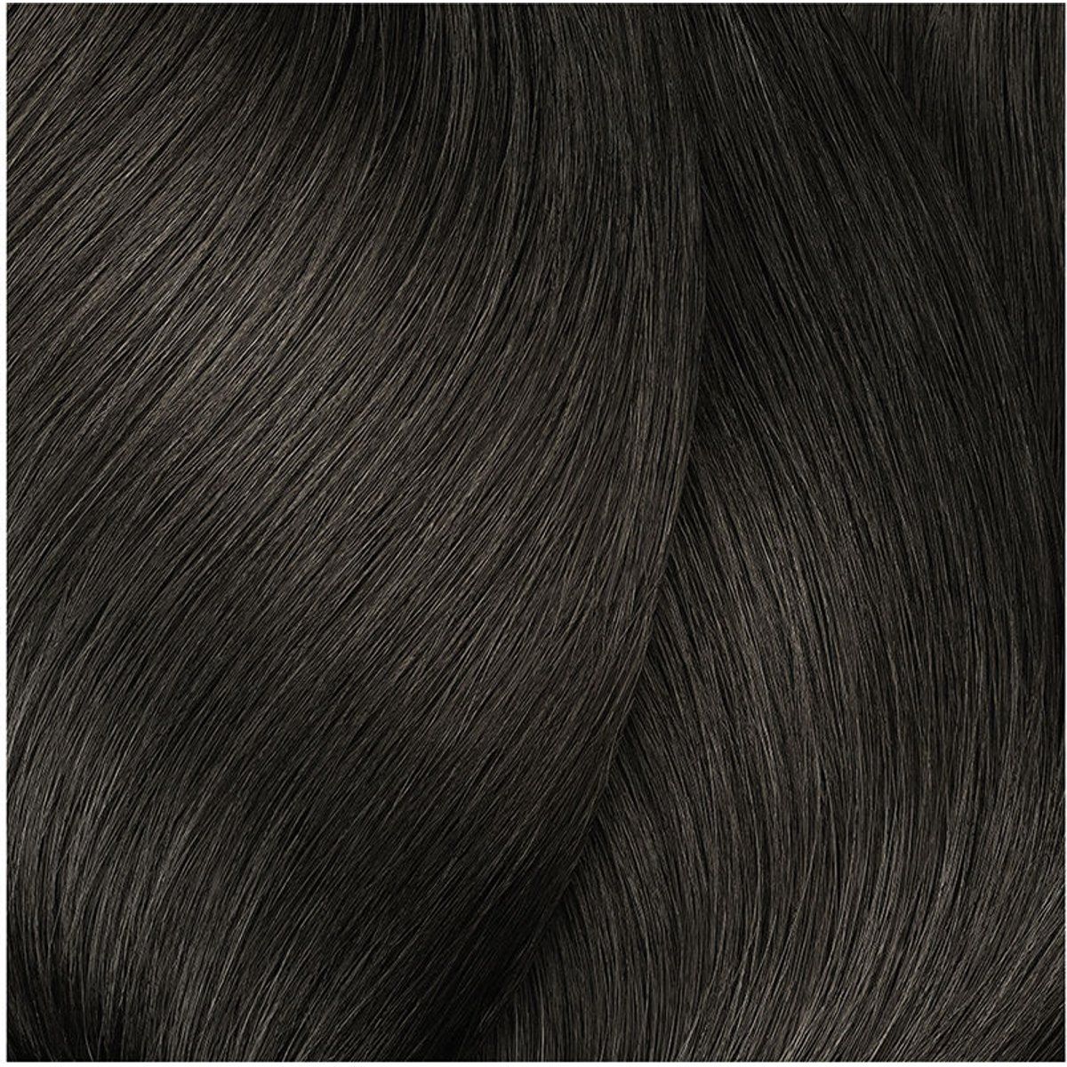 Permanente Aschbraune Haarfarbe