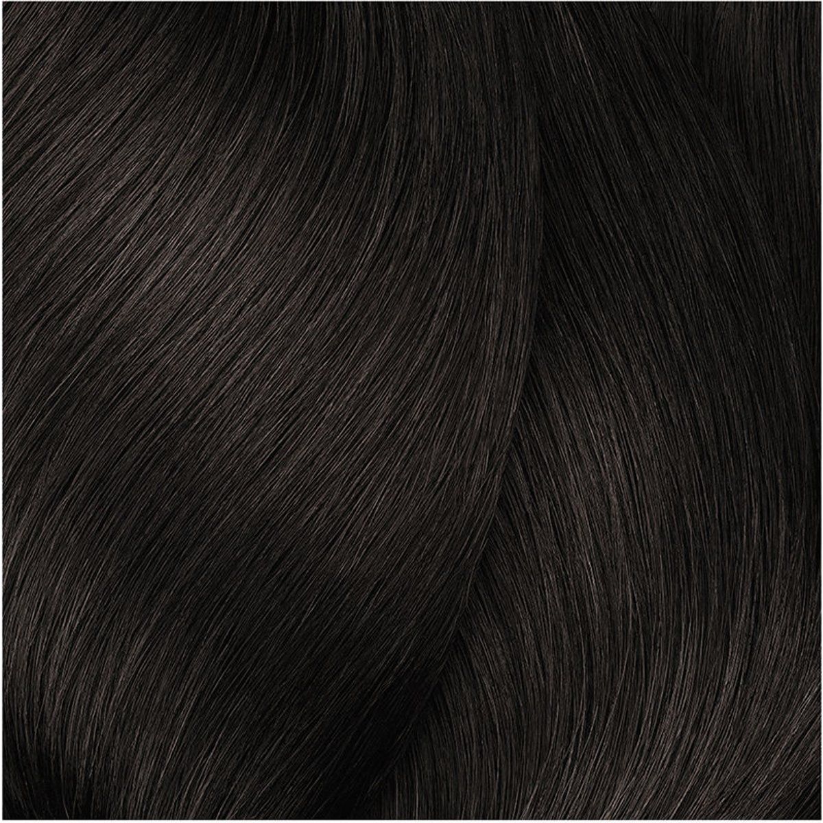 Permanente Dunkelbraune Haarfarbe