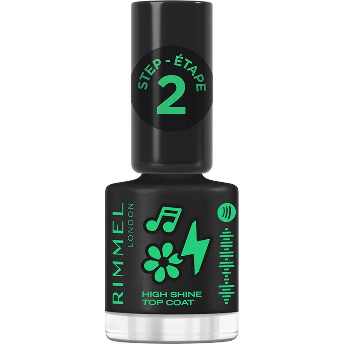 Hochglanz-Überlack Nagellack