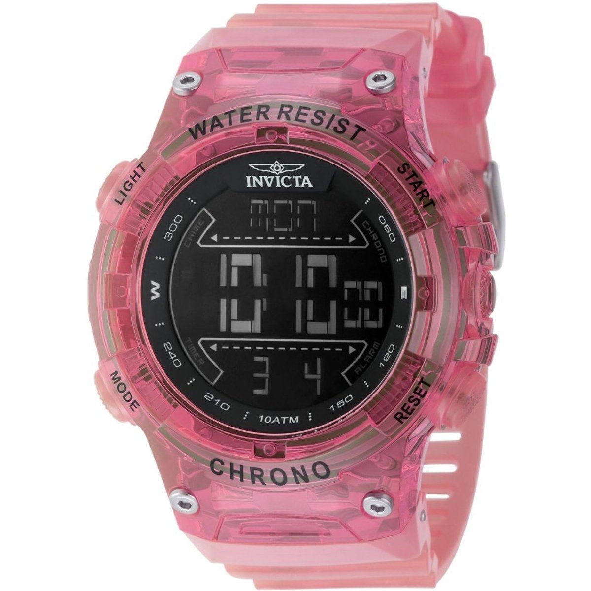 Rosa Digital Chronograph Unisex Uhr