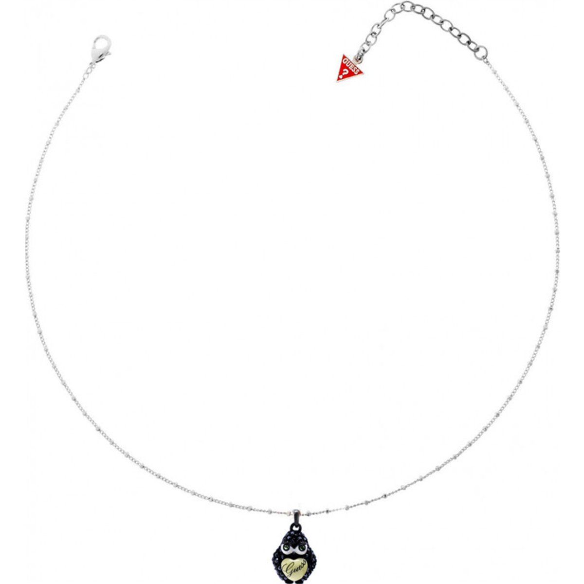 Eulenkette mit Guess-Logo