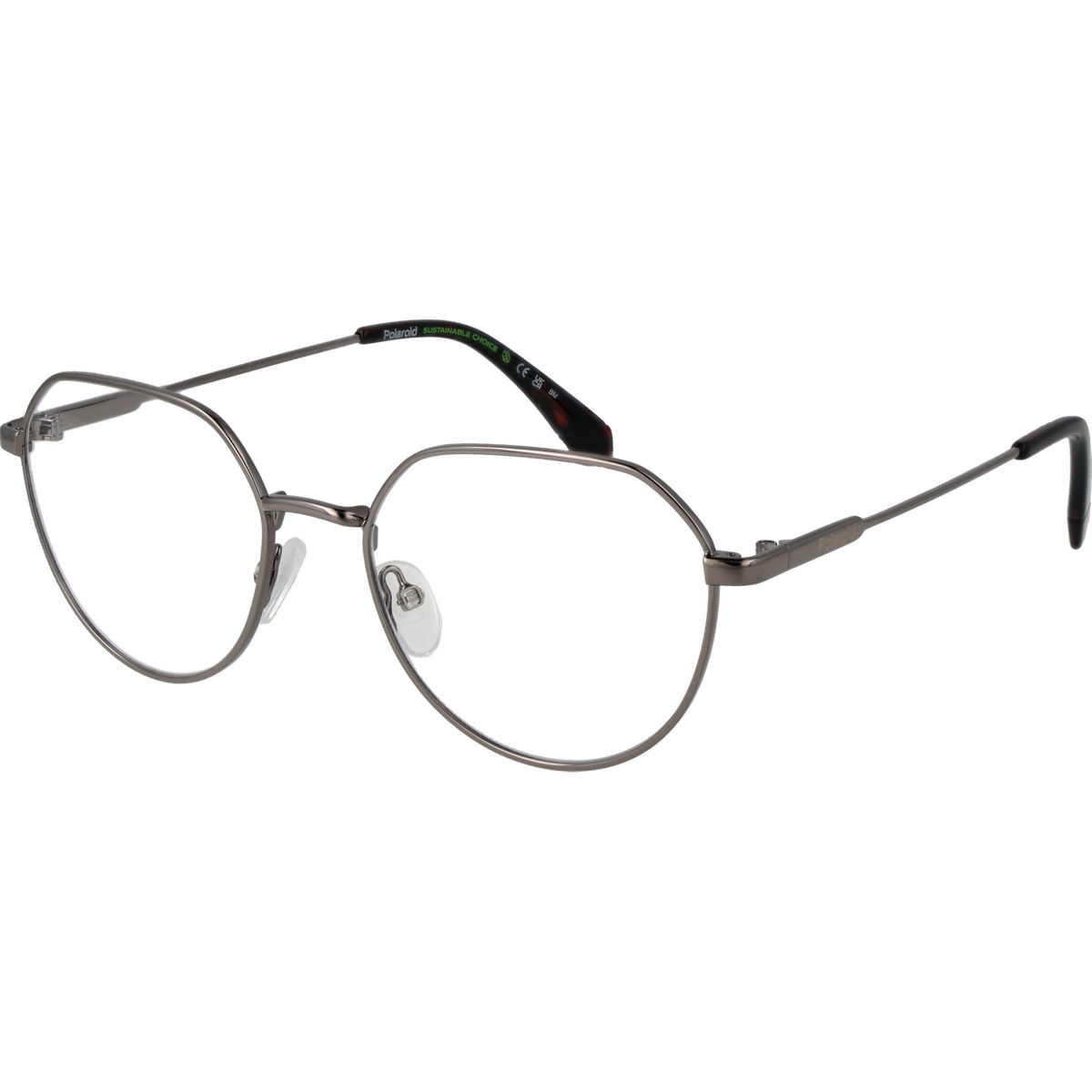Runde Panto Stil Metall Brille