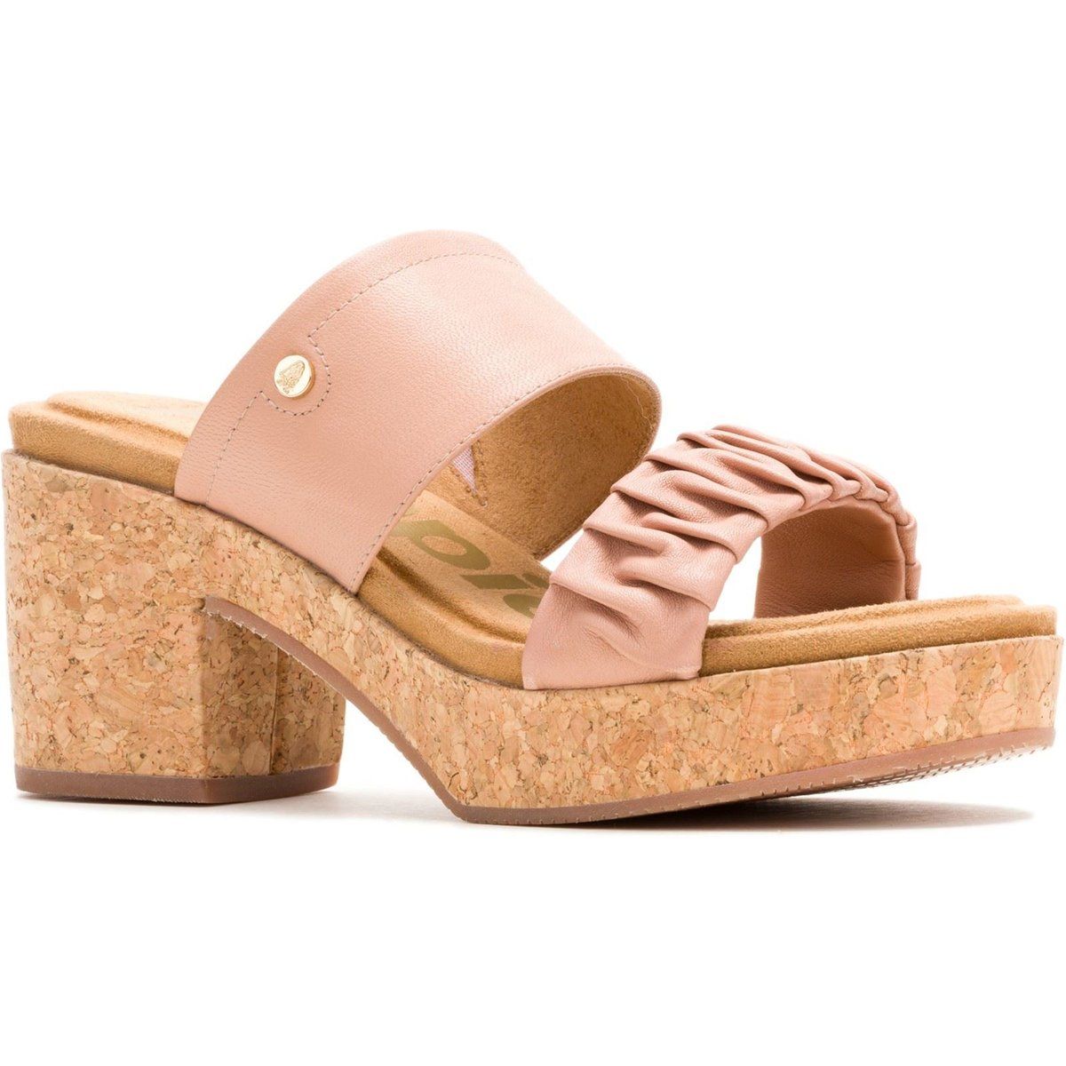 Hush Puppies Poppy Damen Sandalen Aus Leder In Café-Creme