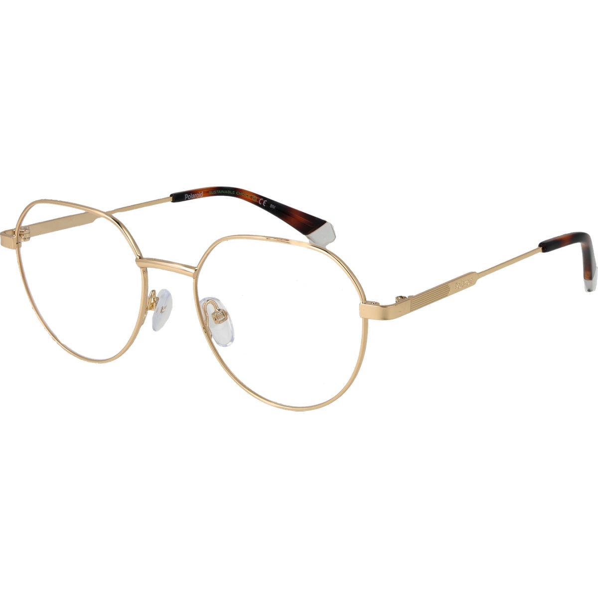 Runde goldene optische Metallrahmen
