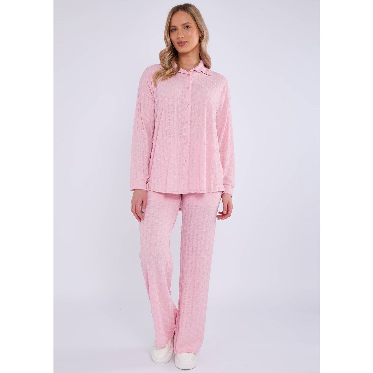 Oversized Langarmhemd