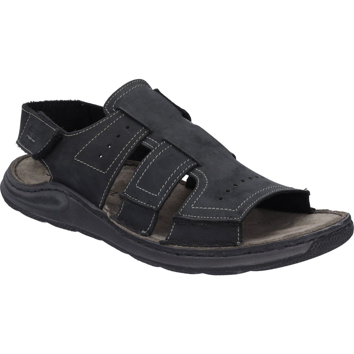 Herren Fischer Sandale aus Nubukleder