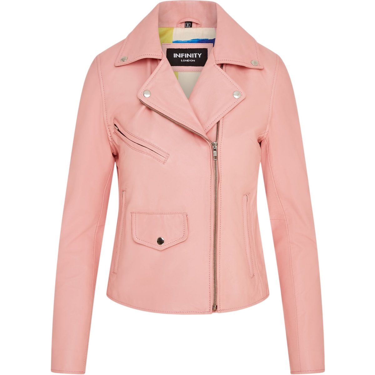 Klassische Biker-Lederjacke im Brando-Stil