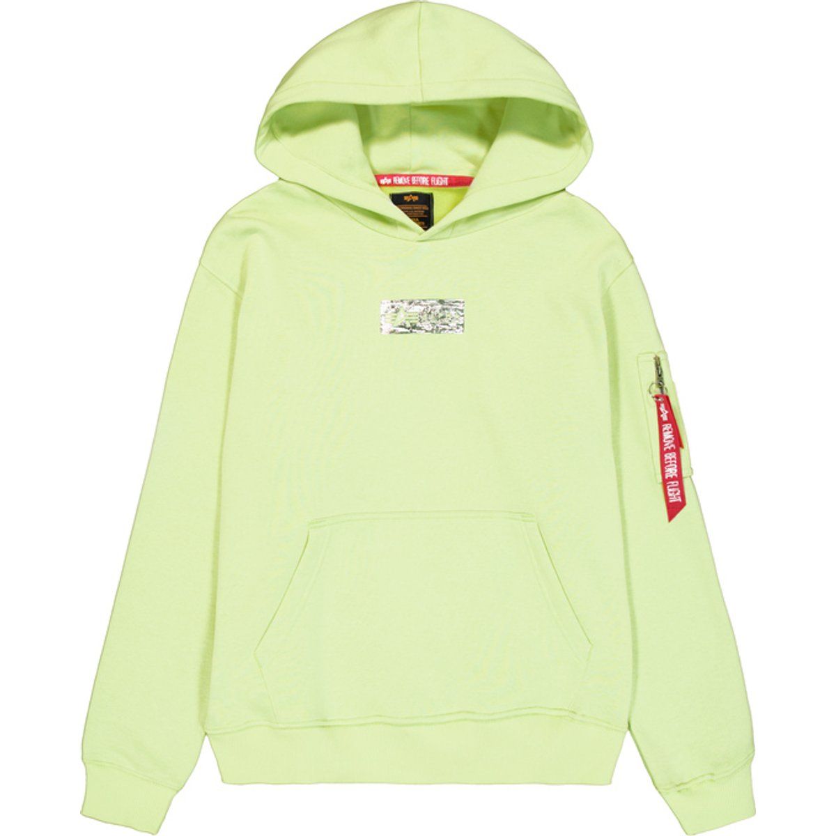 Lässiger Kapuzenpullover mit Grafikdetail