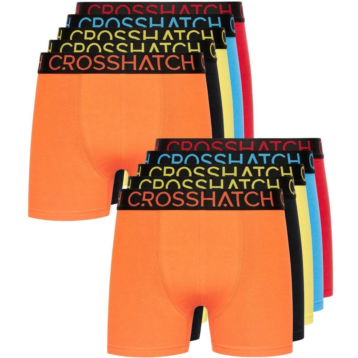 Bunte Stretch-Boxershorts für Herren