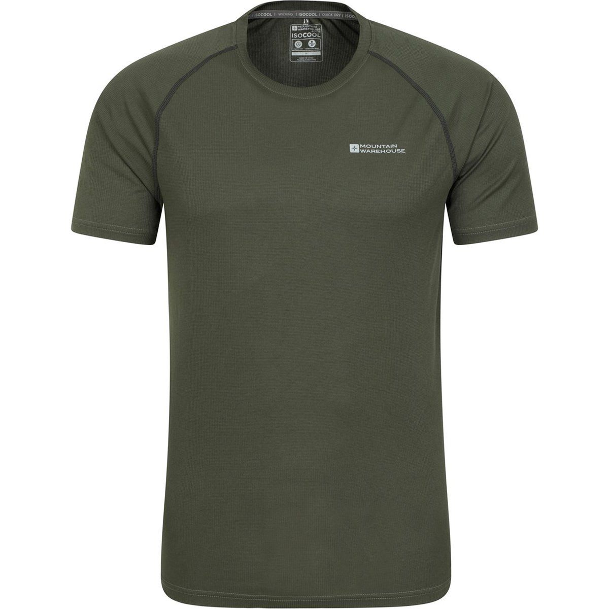 Mountain Warehouse - "Aero II" T-Shirt für Herren (Khakigrün)