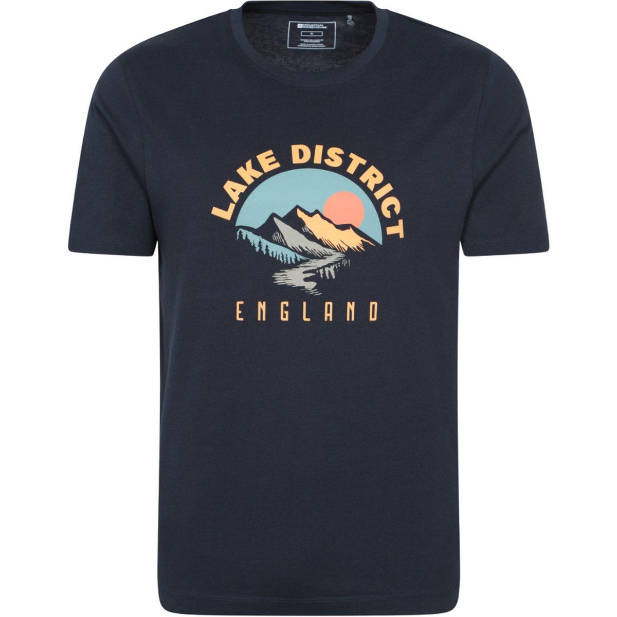 Mountain Warehouse - "Lake District" T-Shirt für Herren kurzärmlig (Marine)