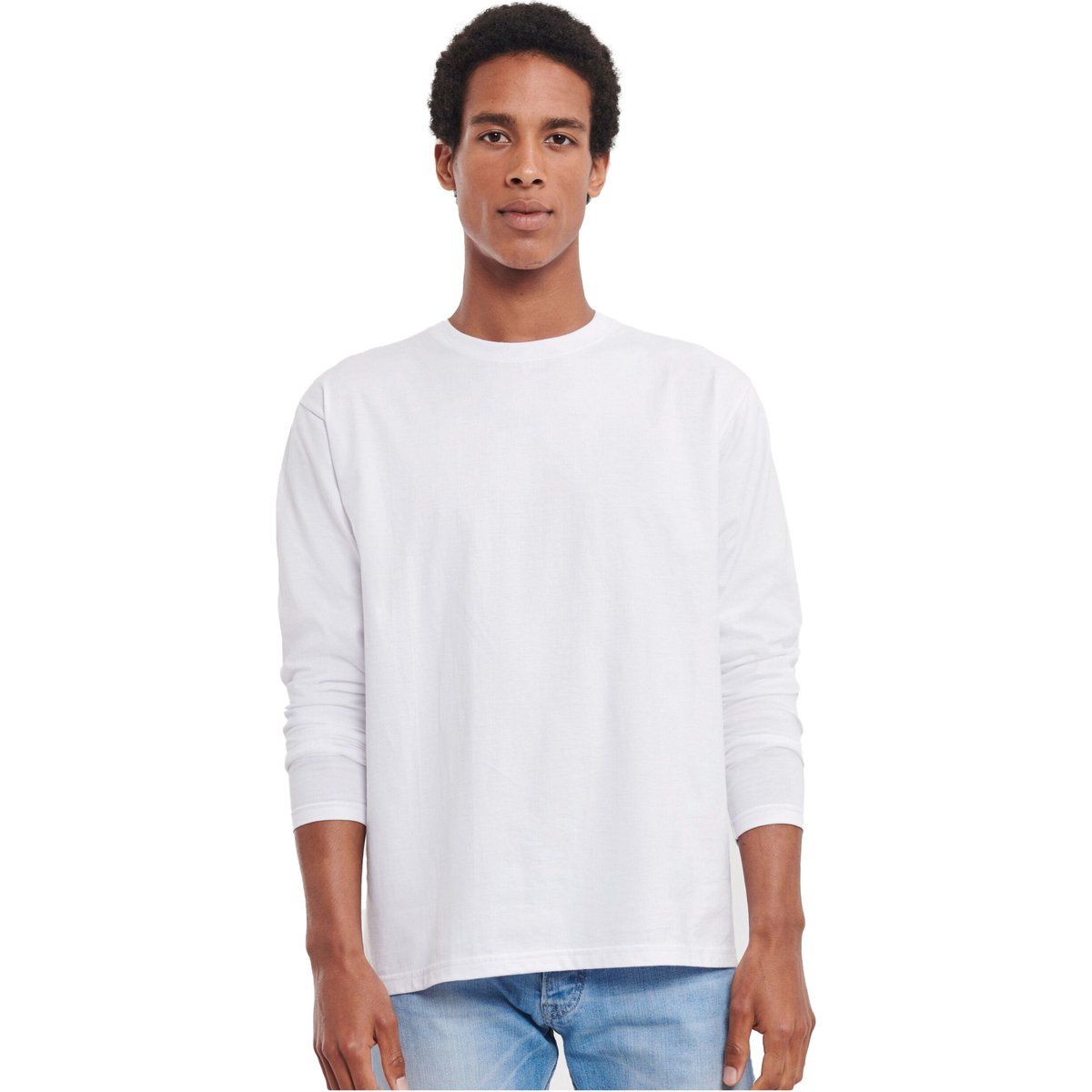 Klassisches Langarm T-Shirt