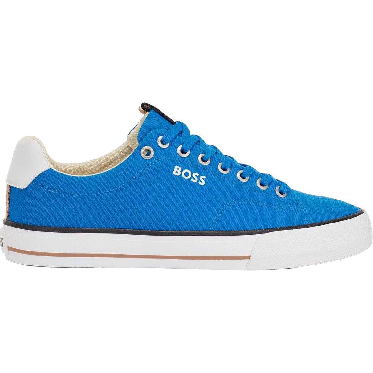 Blaue Canvas Low-Top Sneakers