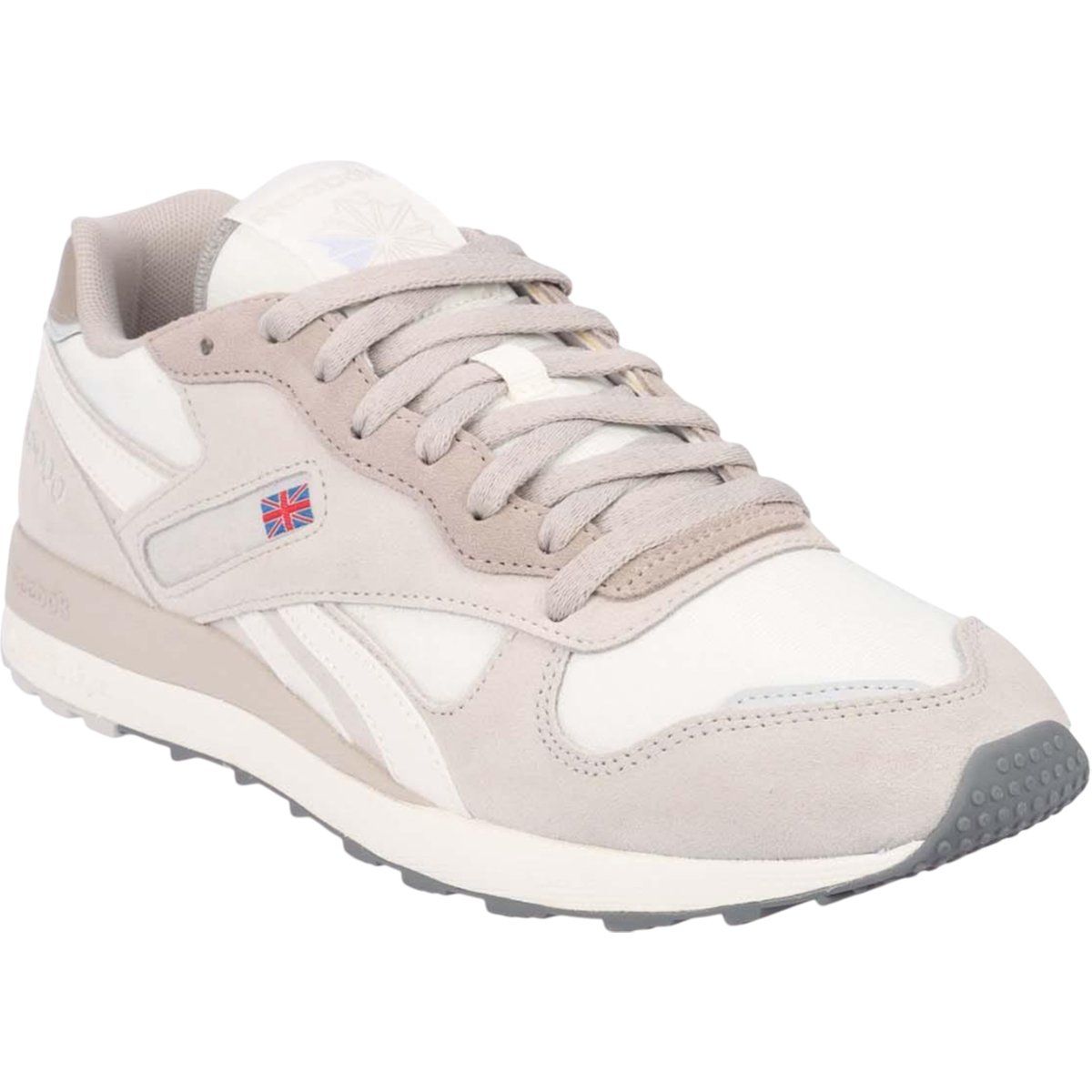 Retro Laufschuh mit Wildlederakzenten