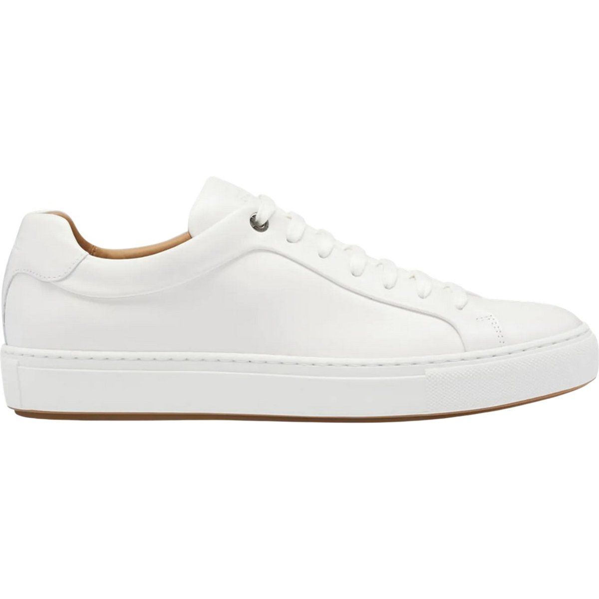 Herren Leder-Sneaker mit niedrigem Schaft