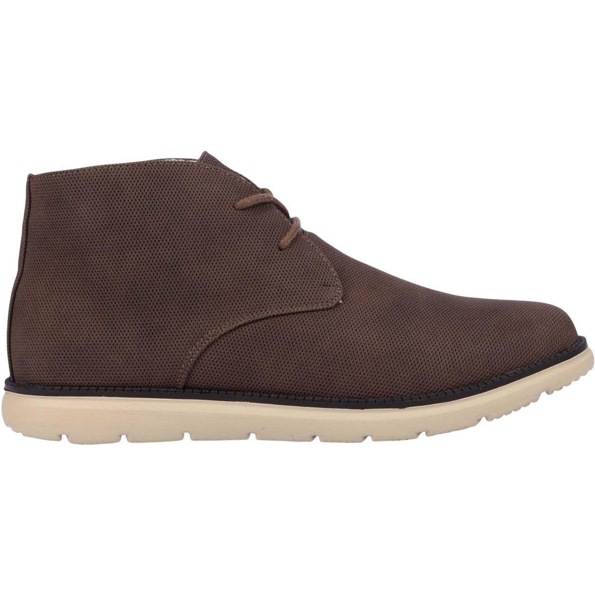 Herren Chukka Schnürstiefel in Braun