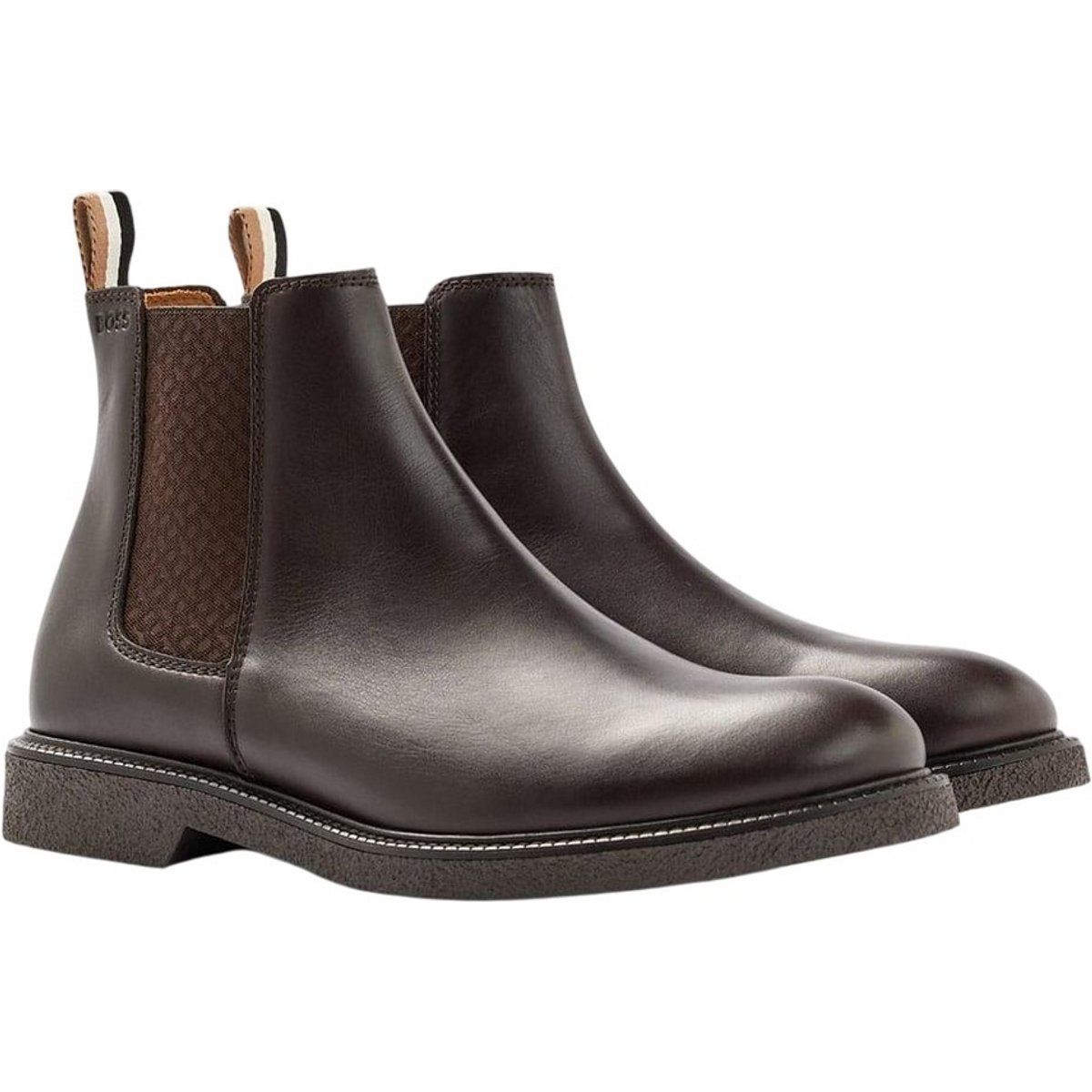 Klassische Chelsea-Stiefeletten aus Leder