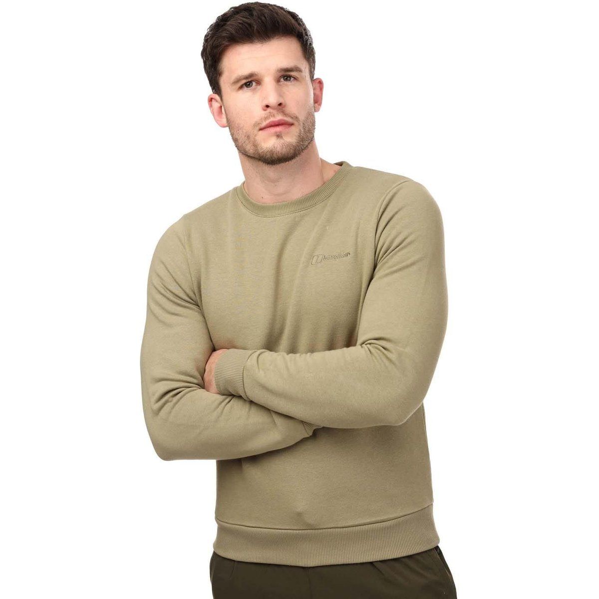 Herren Sweatshirt mit Rundhalsausschnitt, regulär