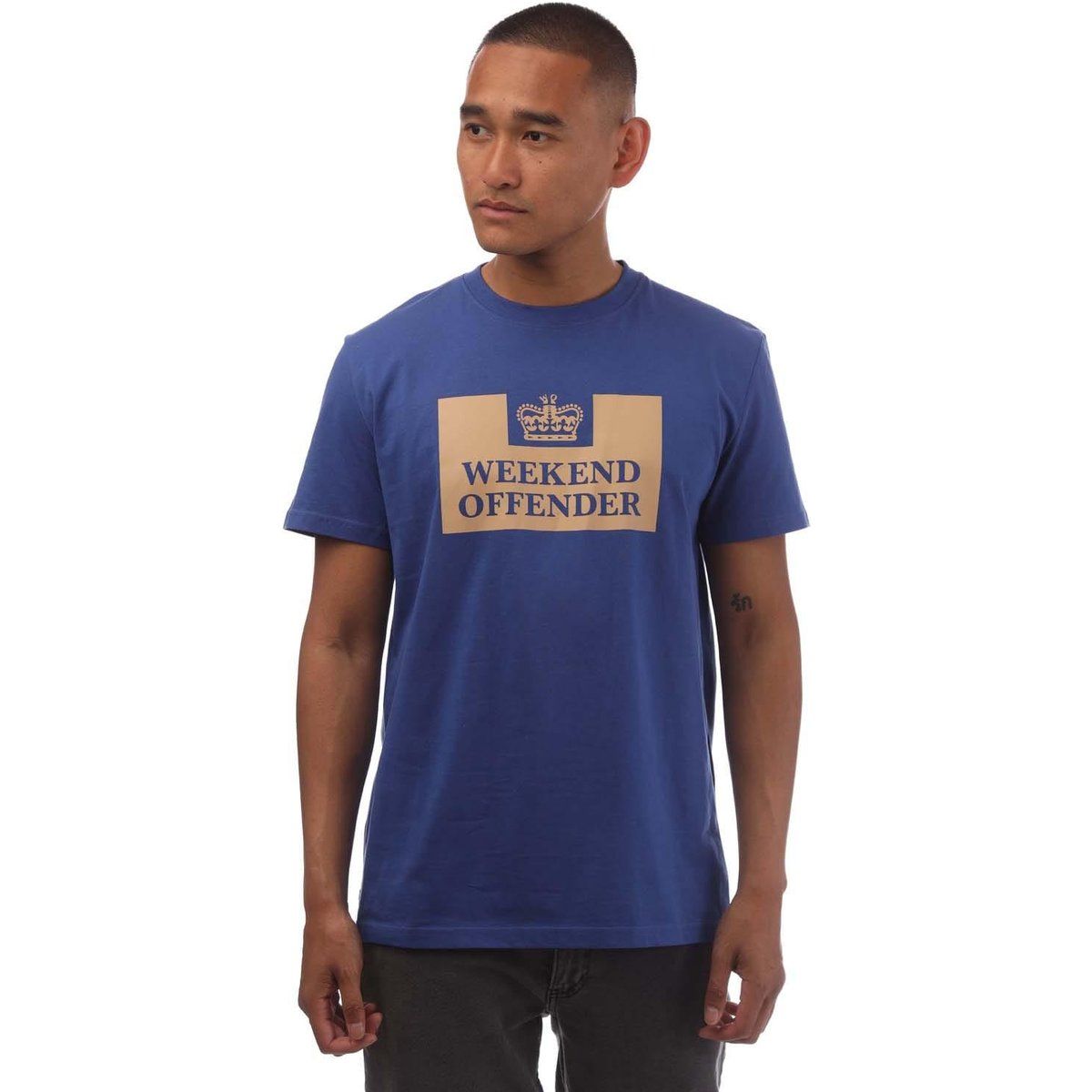 Herren T-Shirt mit Logo-Grafik