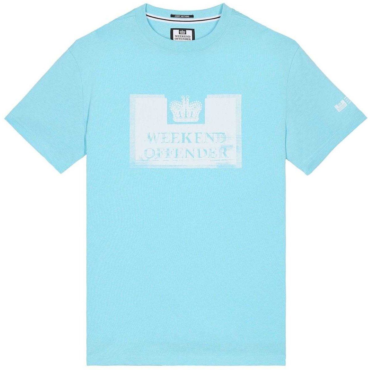 Herren T-Shirt mit Grafikdruck und Rundhalsausschnitt