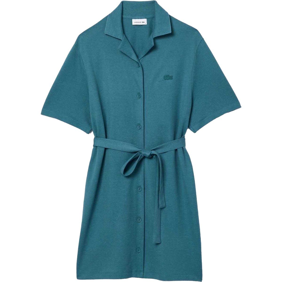 Damen Hemdblusenkleid mit Gürtel