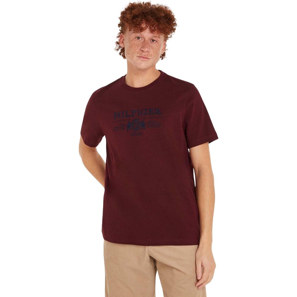 Herren Grafik Logo T-Shirt