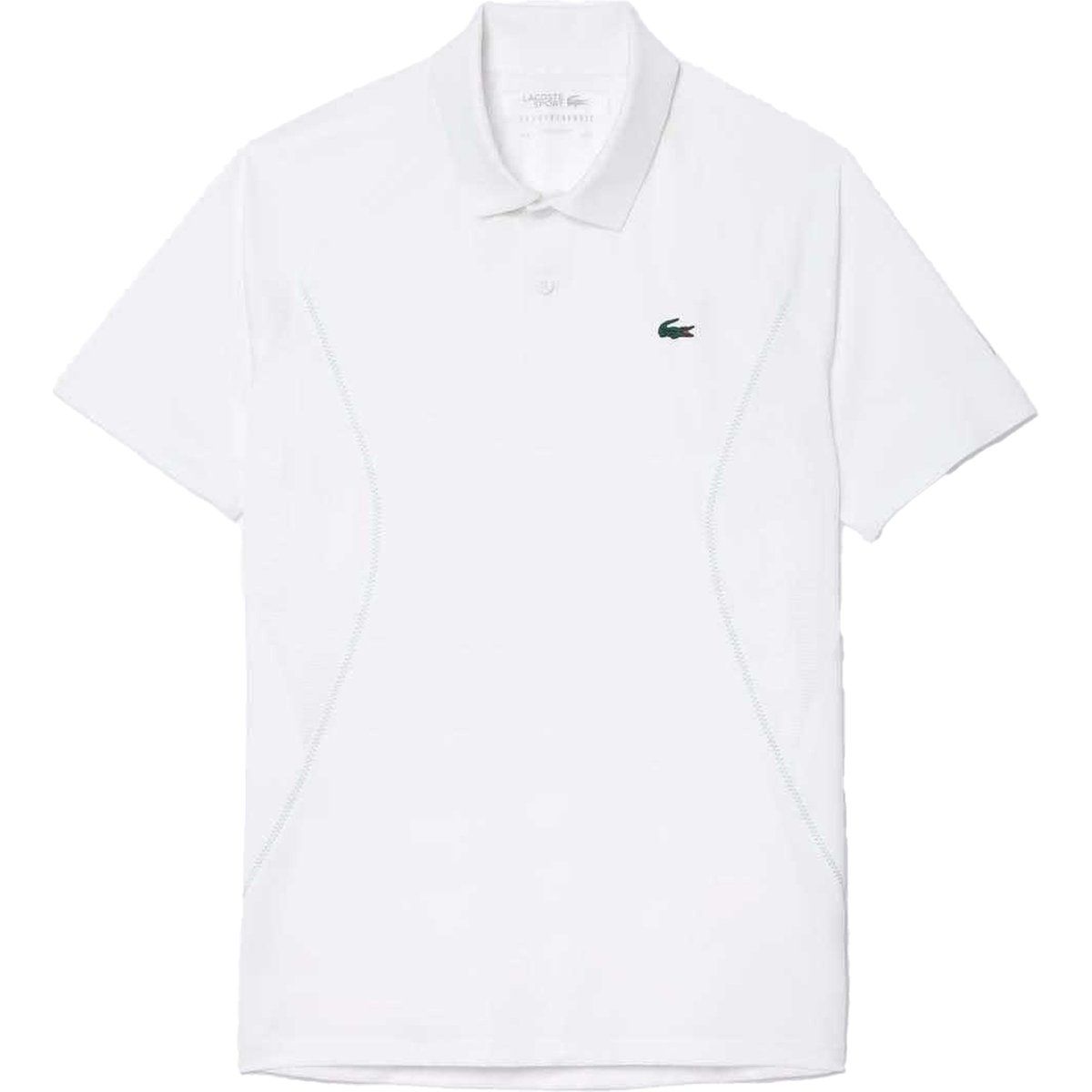 Weißes Performance Tennis Poloshirt