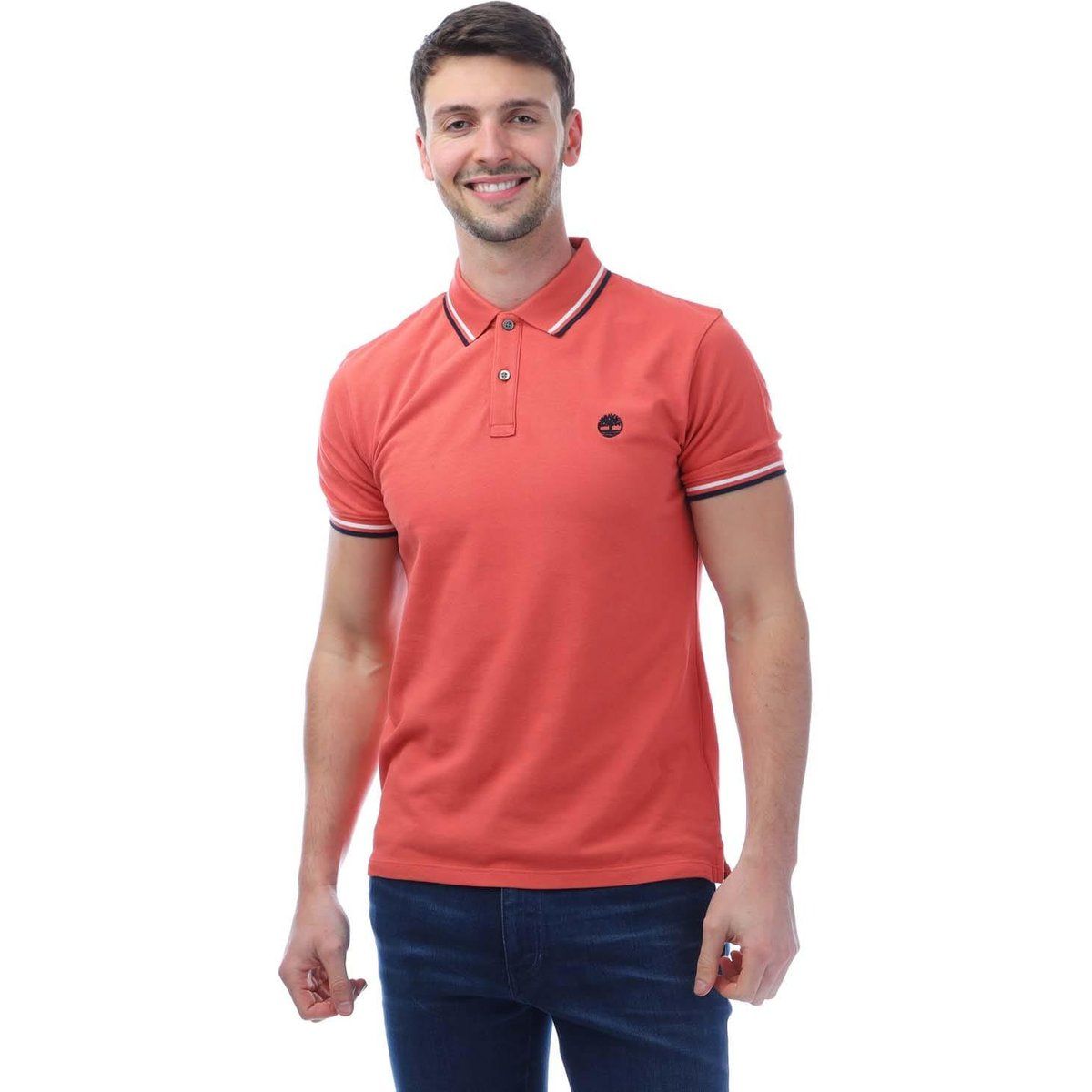 Piqué-Poloshirt aus Baumwolle mit klassischer Passform