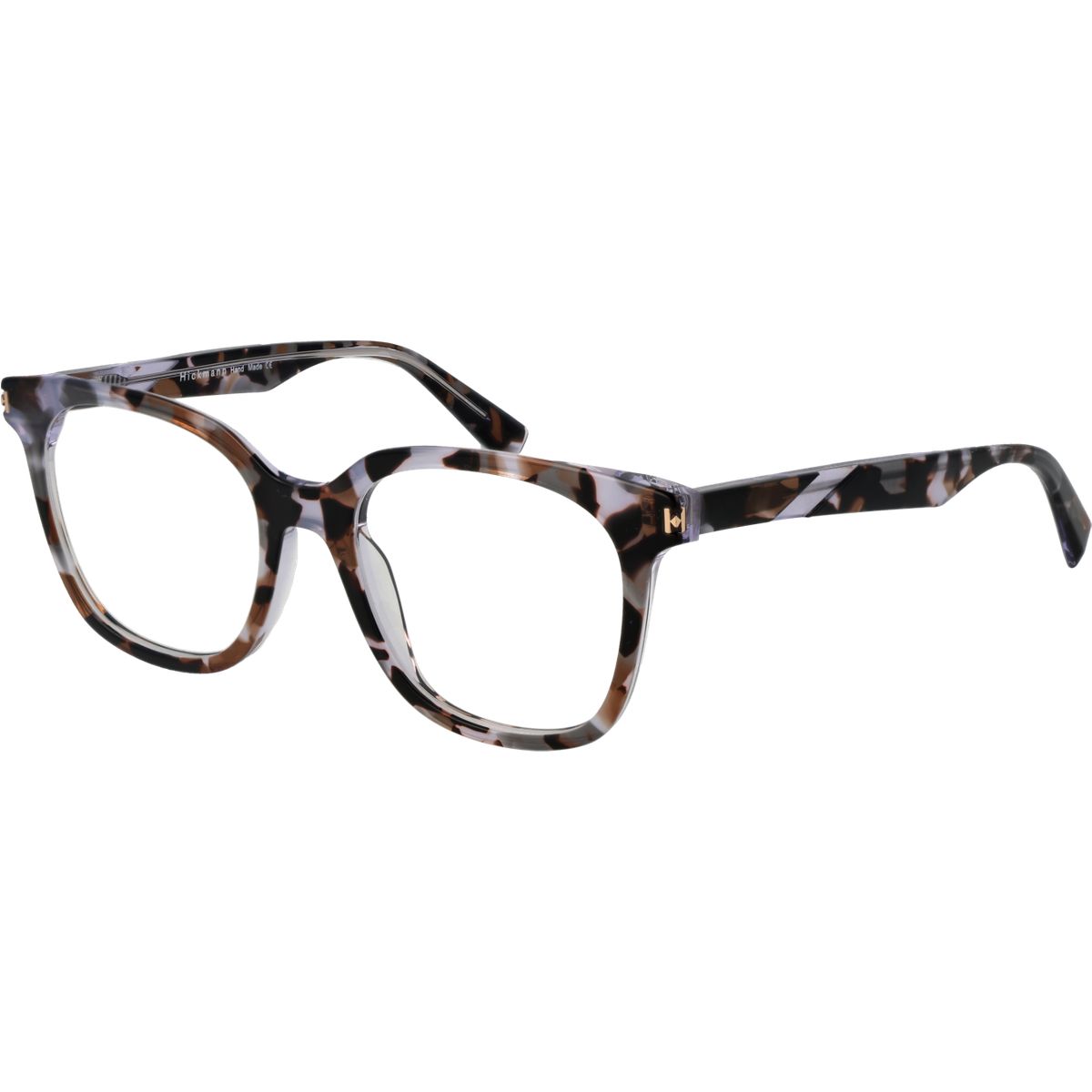 Gemusterte quadratische Vollrandbrille