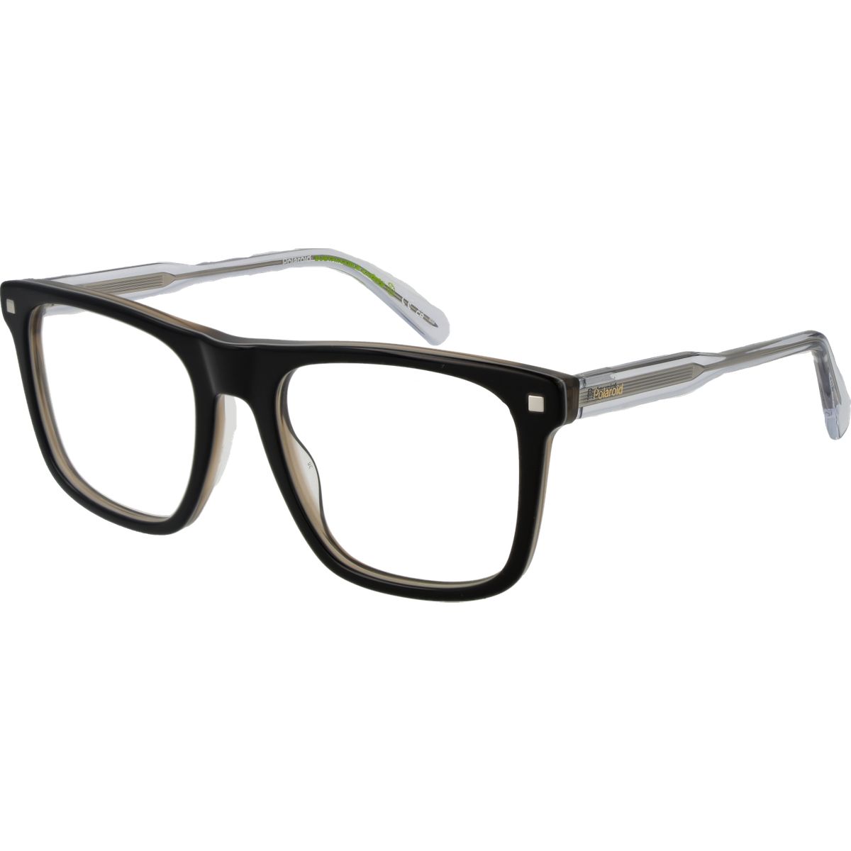 Rechteckige Vollrandbrille aus Acetat