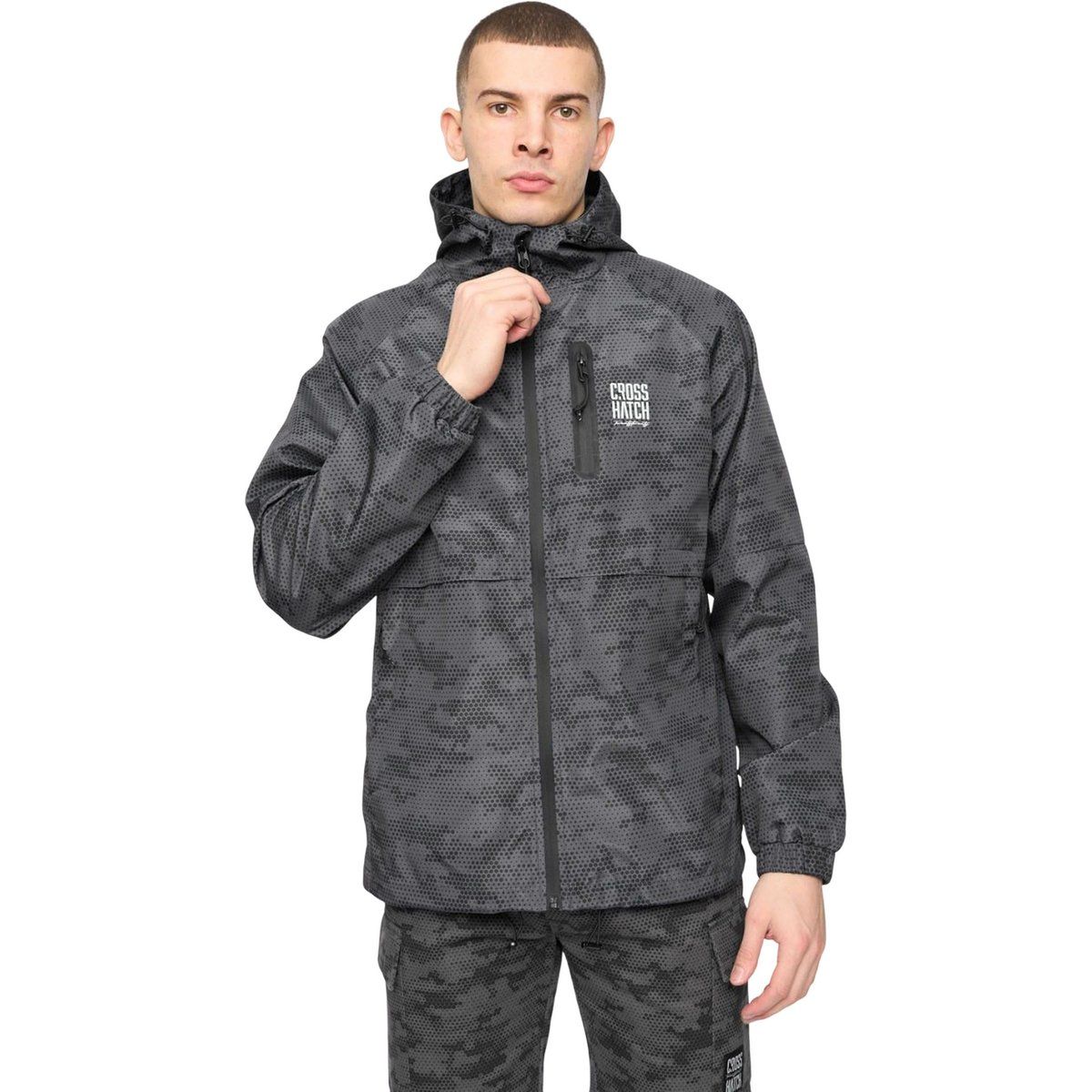 Leichte Herren Windjacke mit Kapuze