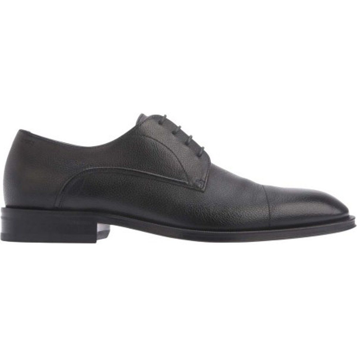 Herren Leder Cap-Toe Oxford Schnürschuh