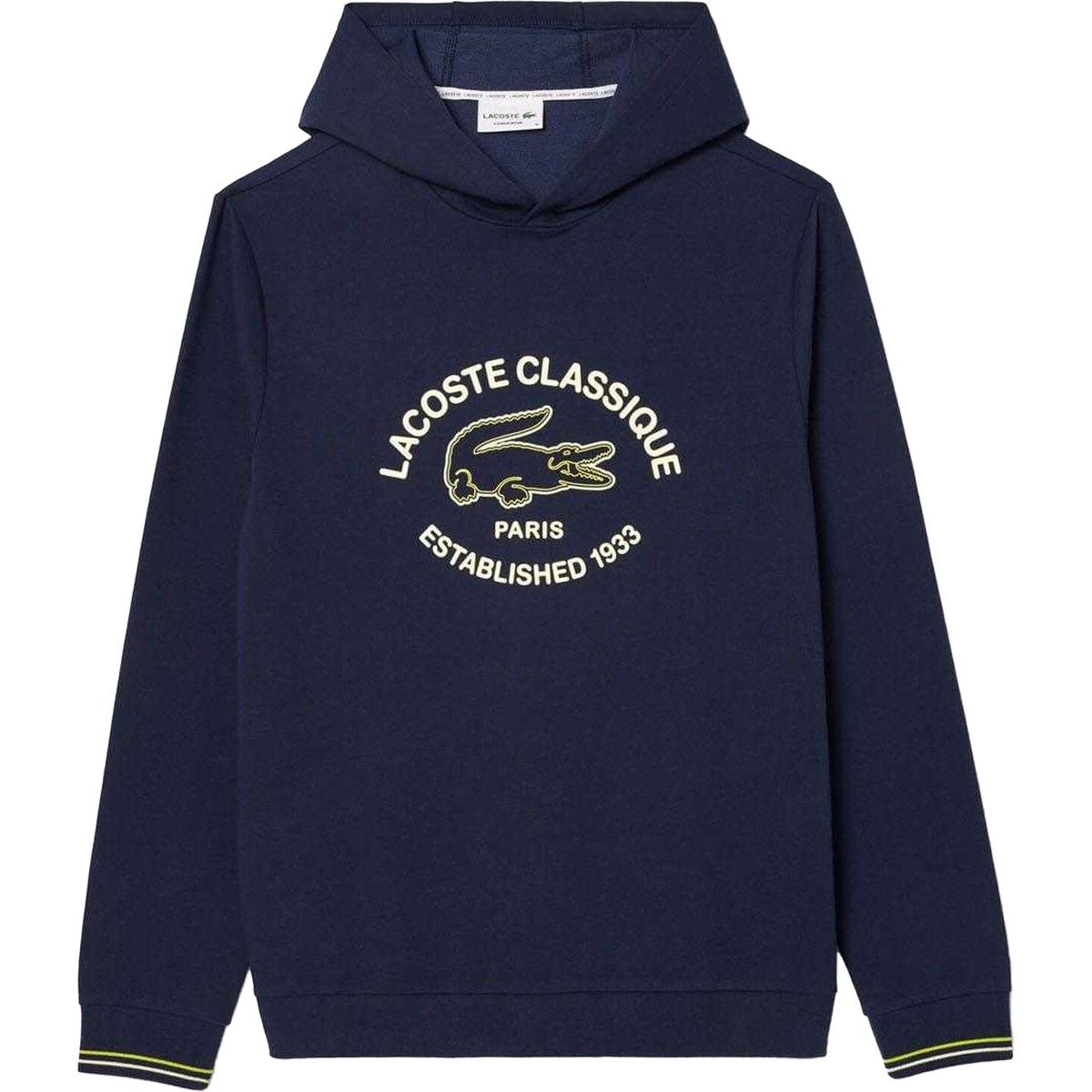 Herren Fleece-Kapuzenpullover mit Logo