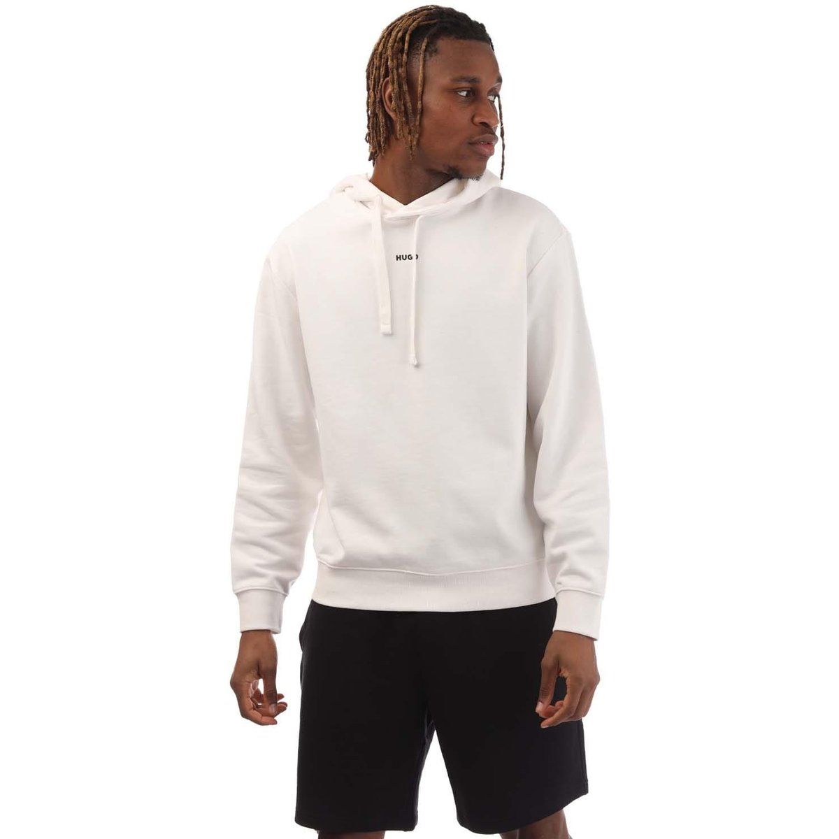 Herren Regular Fit Logo Kapuzenpullover