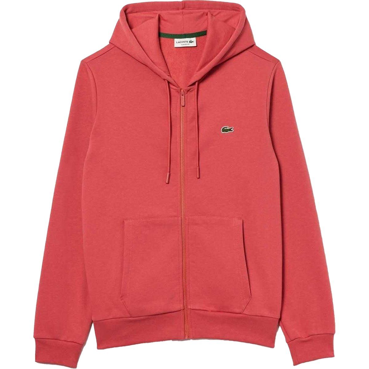 Klassischer Fleece-Hoodie mit Reißverschluss