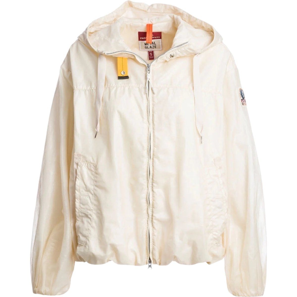 Technische Windbreaker-Jacke mit Kapuze
