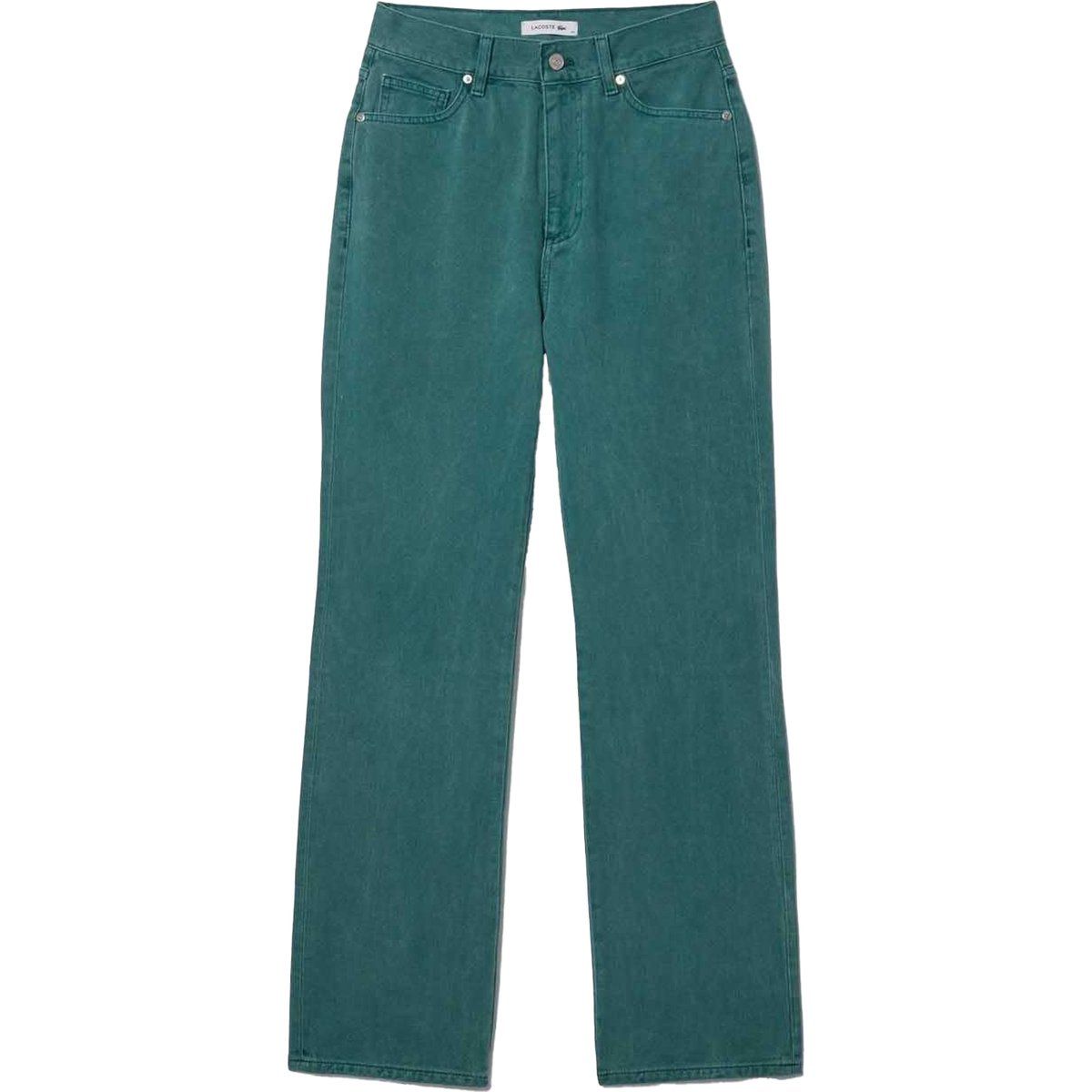 Damen Straight Leg Jeans in Grün