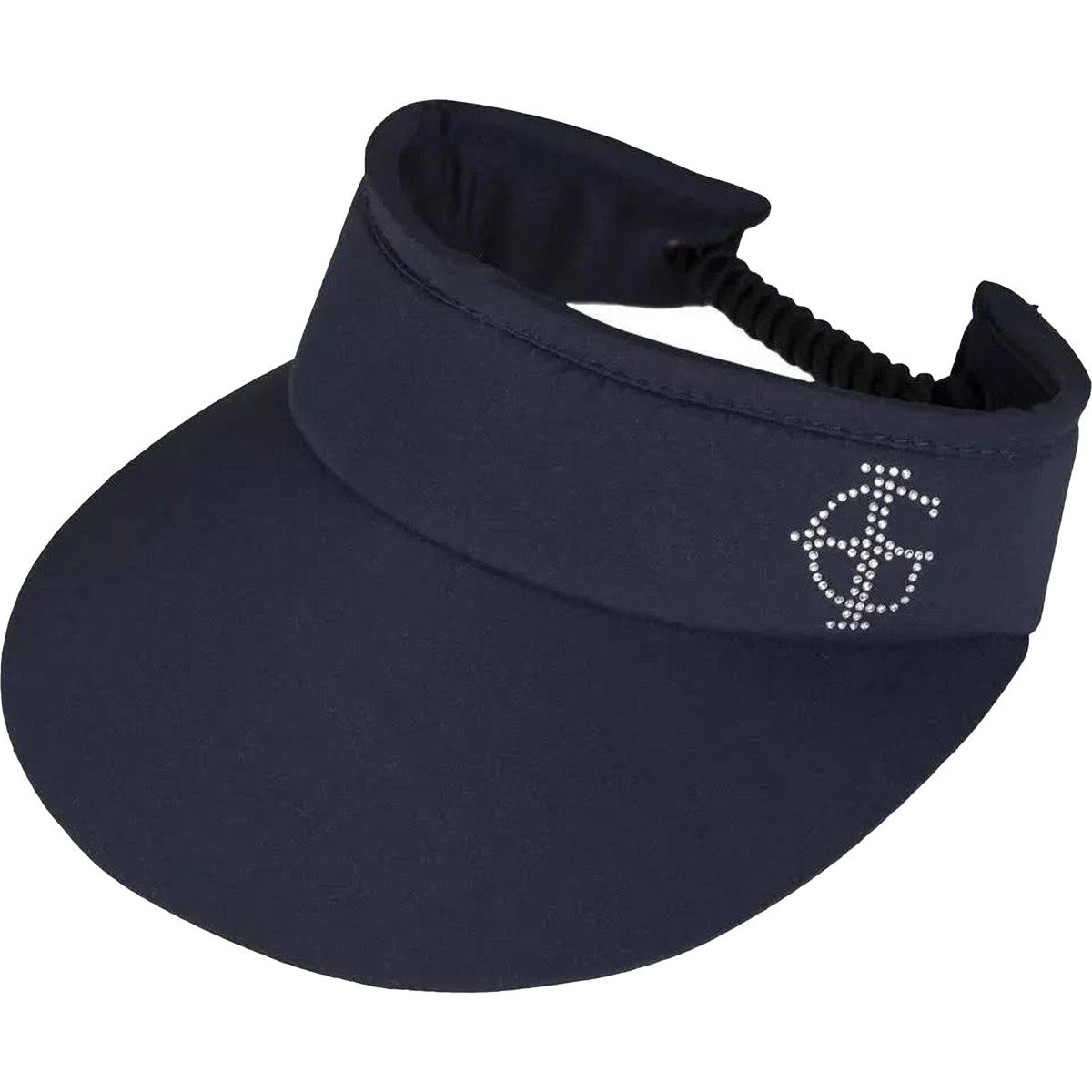 Damen-Visier mit Logo-Verzierung