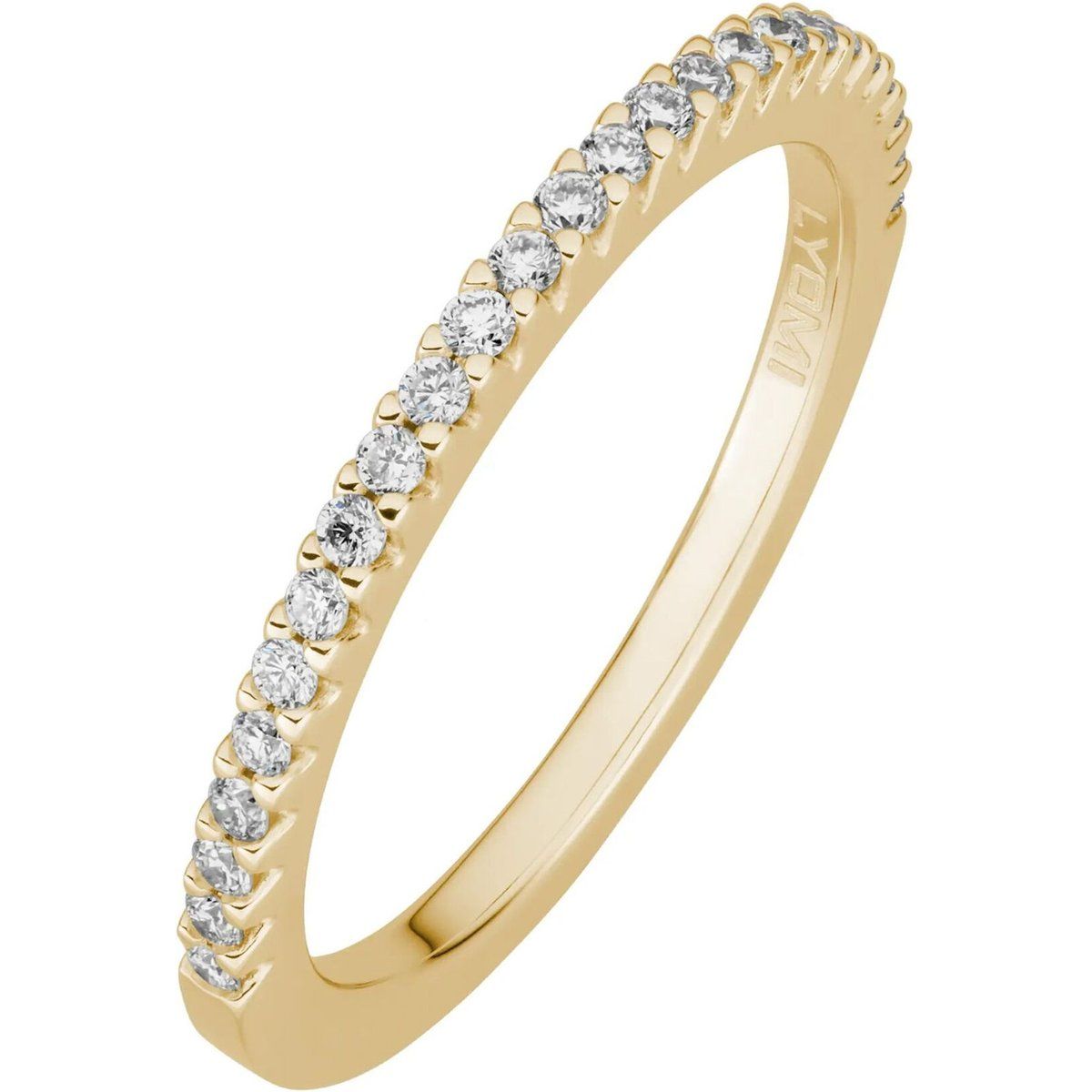 Eleganter Gold Diamant Bandring