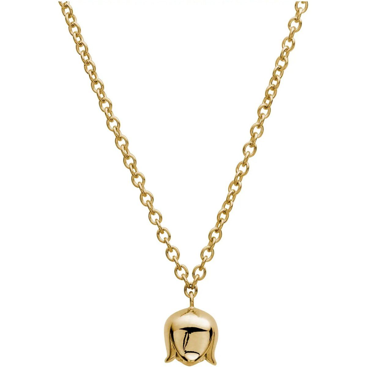Elegantes Collier mit Blütenanhänger