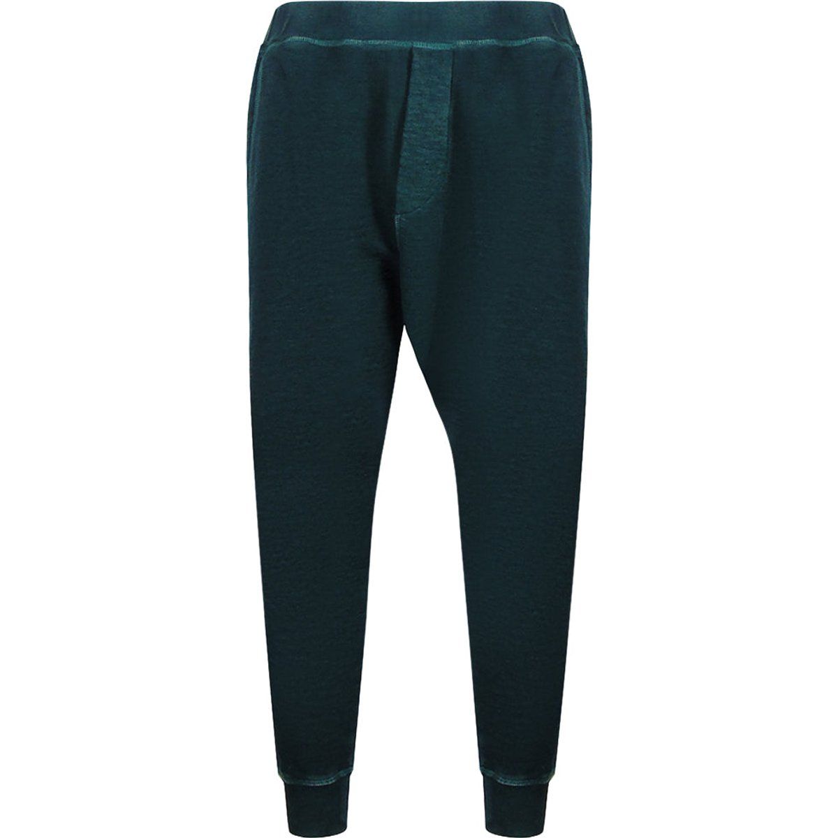 Locker Geschnittene Fleece-Jogginghose