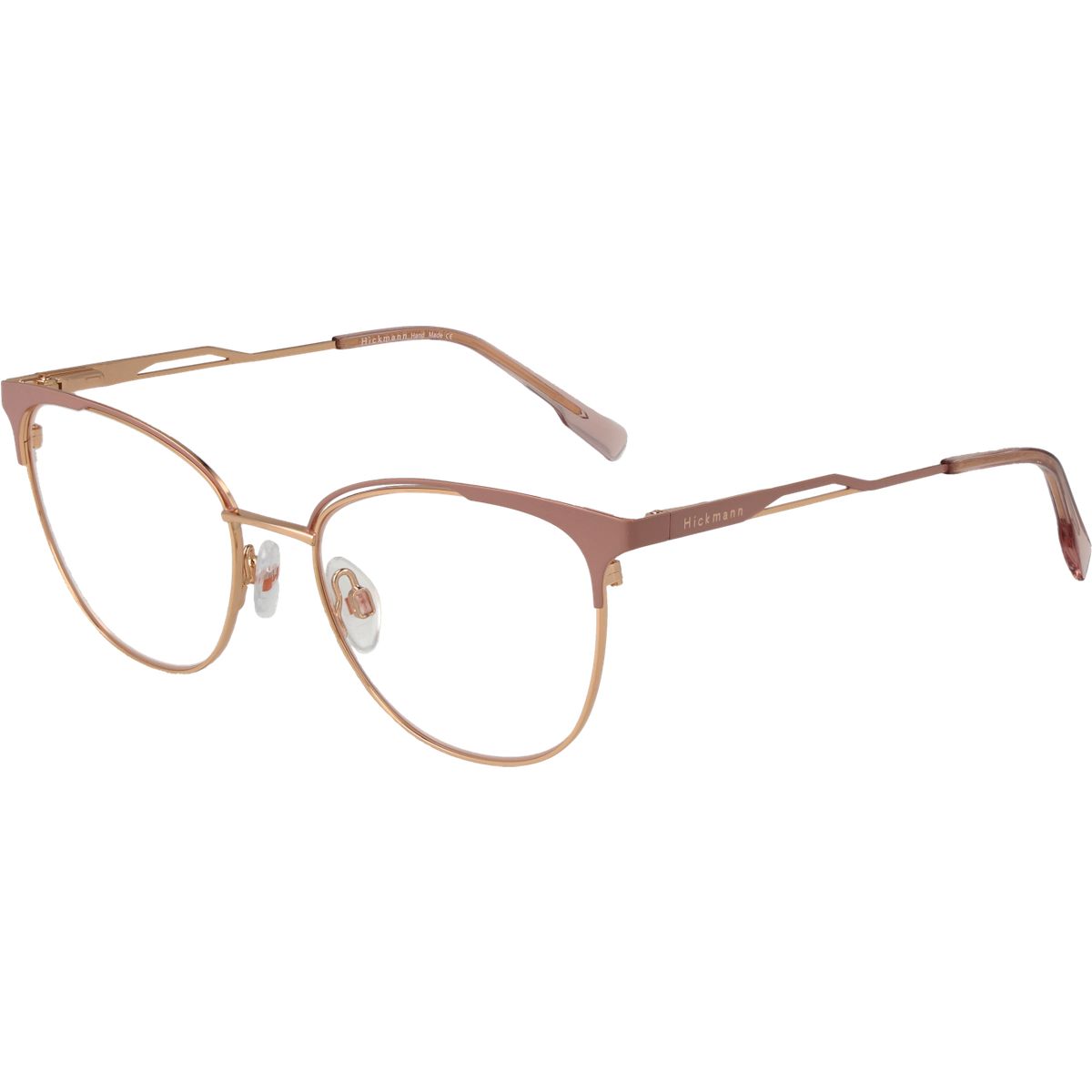 Metallrahmen-Brille mit Katzenaugen-Form