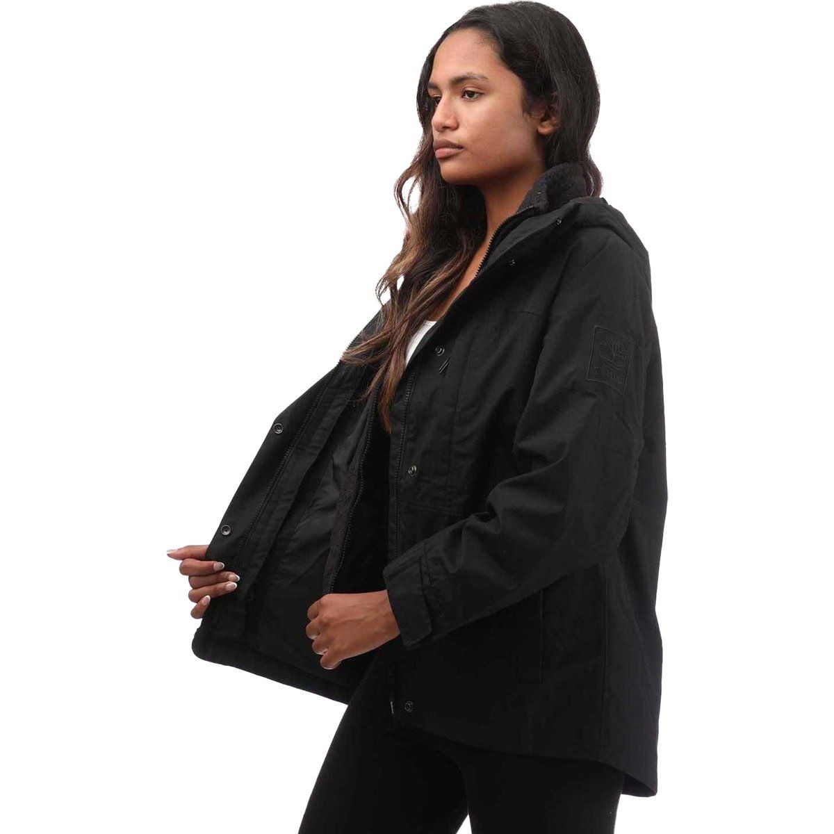 3-in-1 wasserdichte Jacke mit Kapuze für Damen