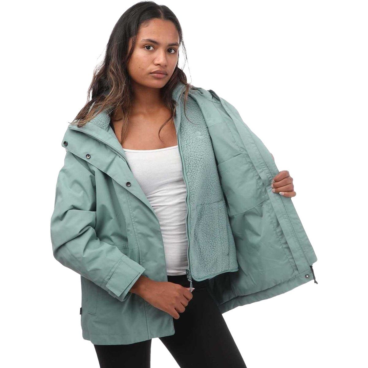 Vielseitige 3-in-1 Jacke mit Kapuze