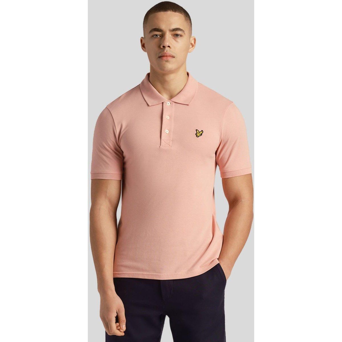 Klassisches Piqué-Baumwoll-Poloshirt