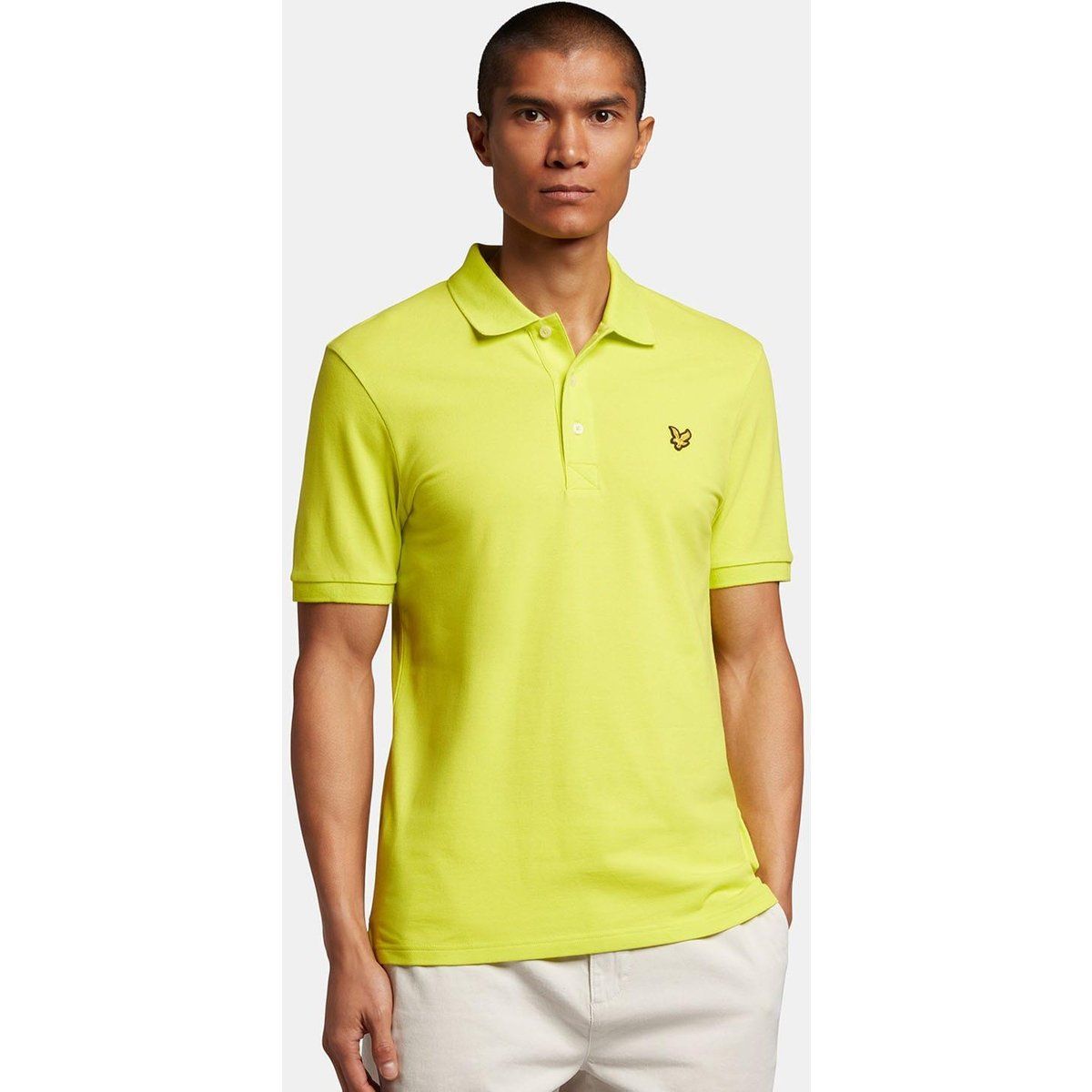 Klassisches Baumwoll-Piqué Poloshirt
