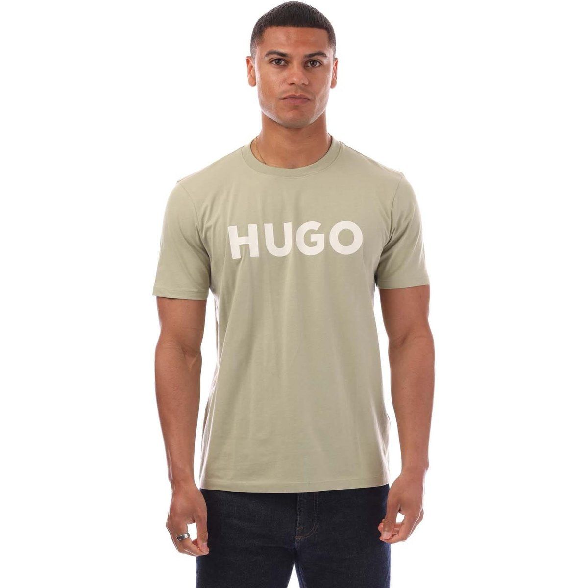 Herren T-Shirt mit Logo-Print und Rundhalsausschnitt